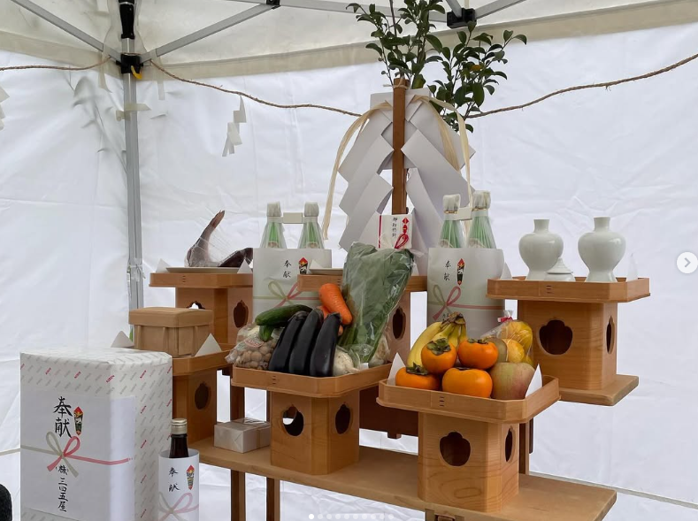 地鎮祭 - ハレの日に神様へのお願い