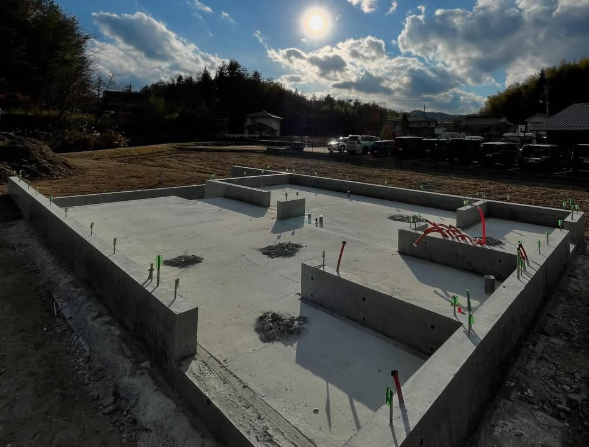 基礎工事完了 - 強くて美しい基盤