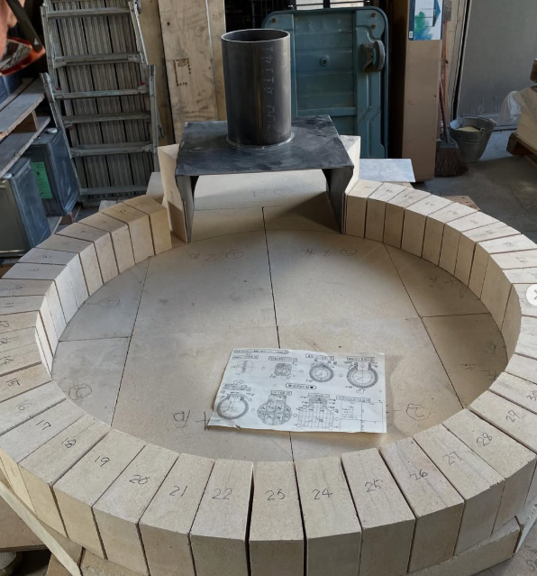 薪窯製作講習 - 千葉県習志野市へ